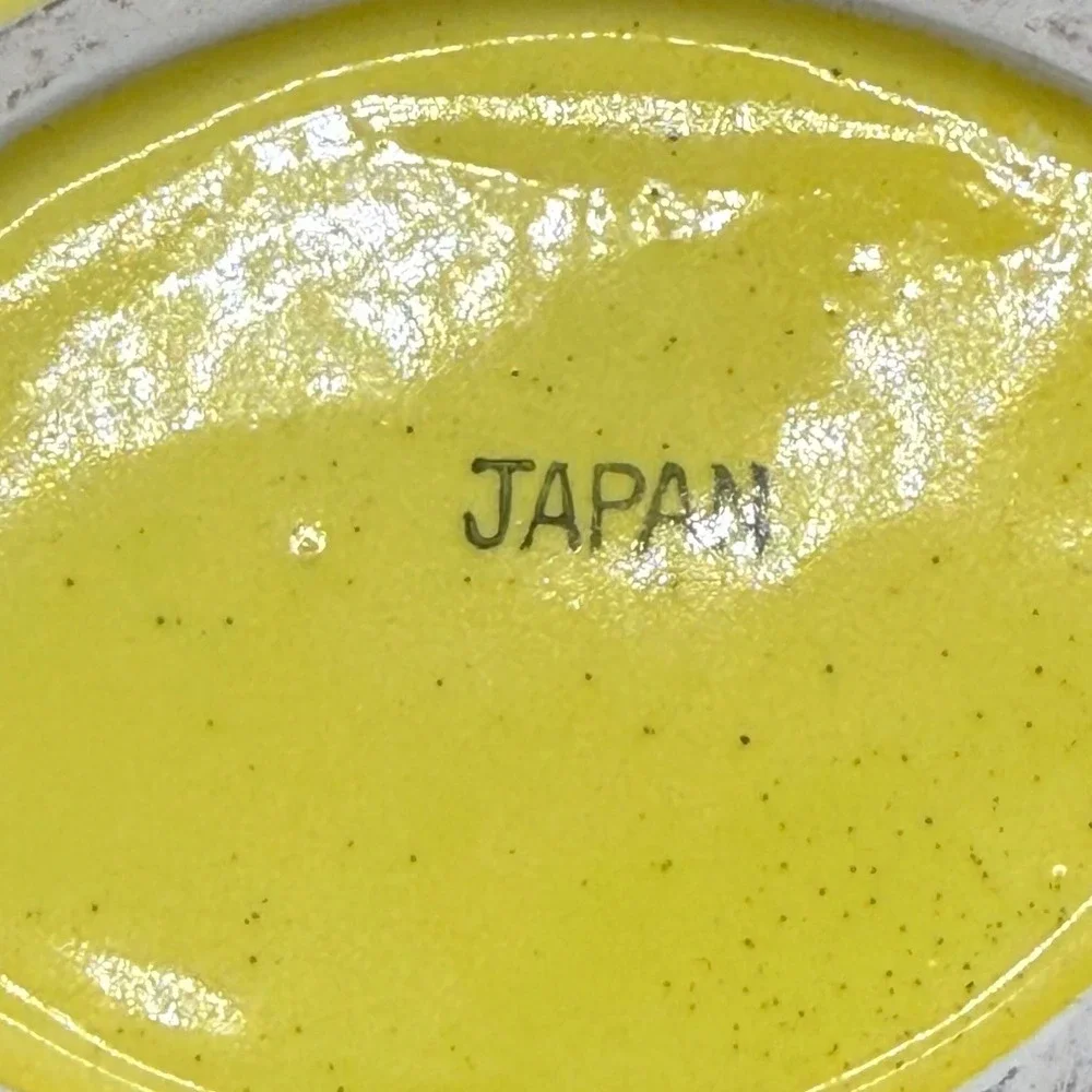 Vintage‎ Fat and Lean Gravy Separator Ceramic Made in Japan  Novelty yellow